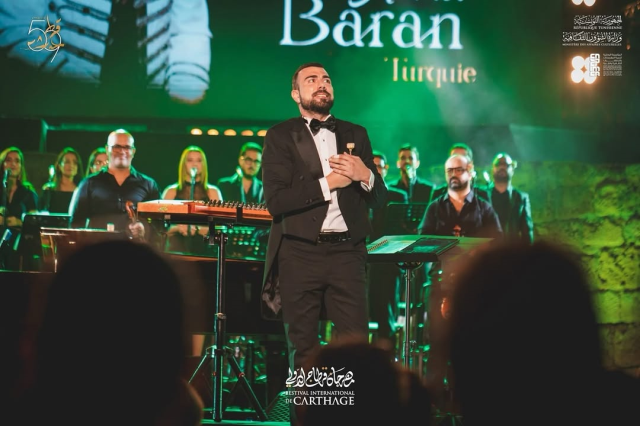 Kartaca Uluslararası Festivali'nde Türk sanatçılar salonu coşturdu
